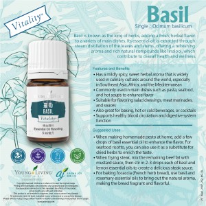 Basil Vitality 羅勒精油調味料